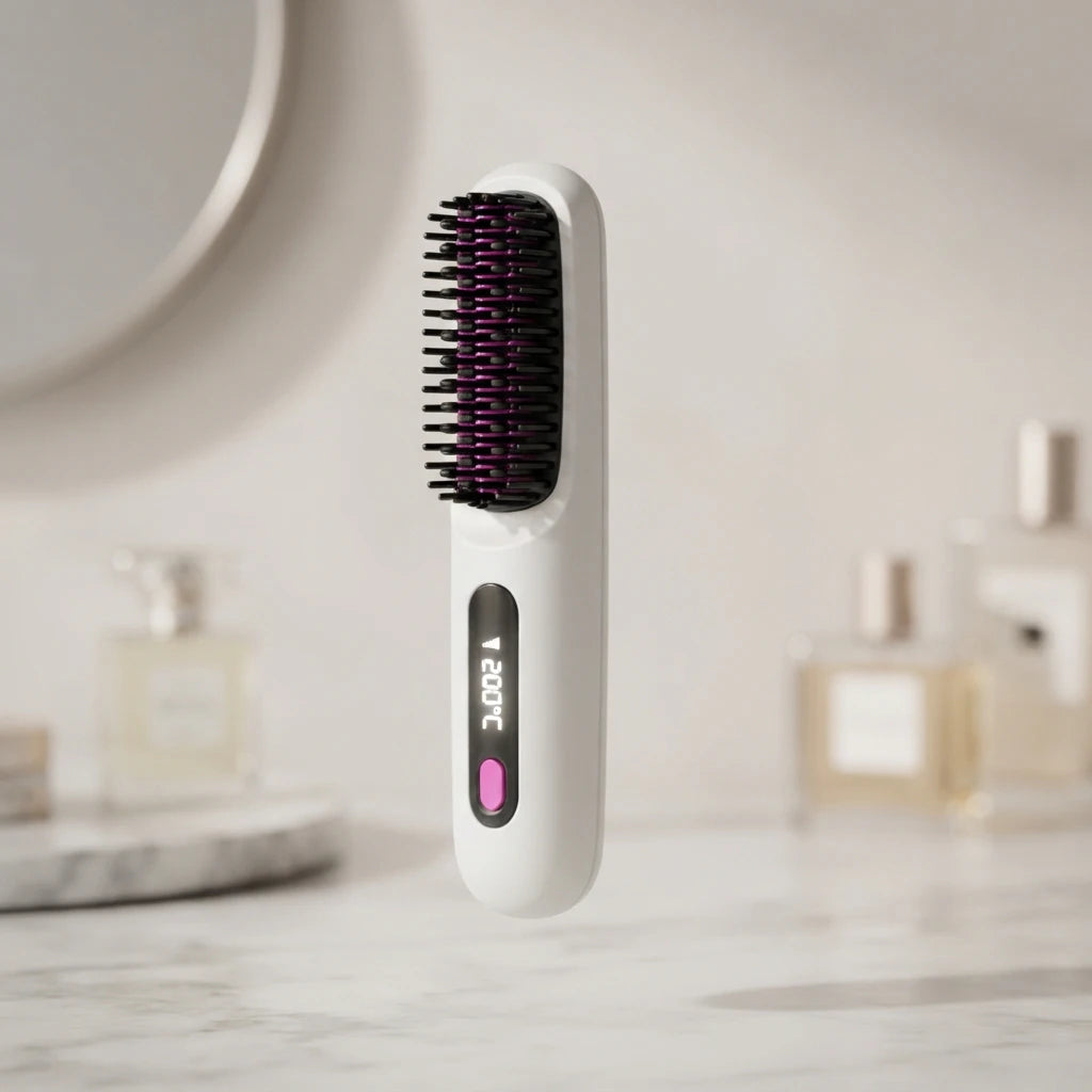 SilkGlow™ Straightening Brush