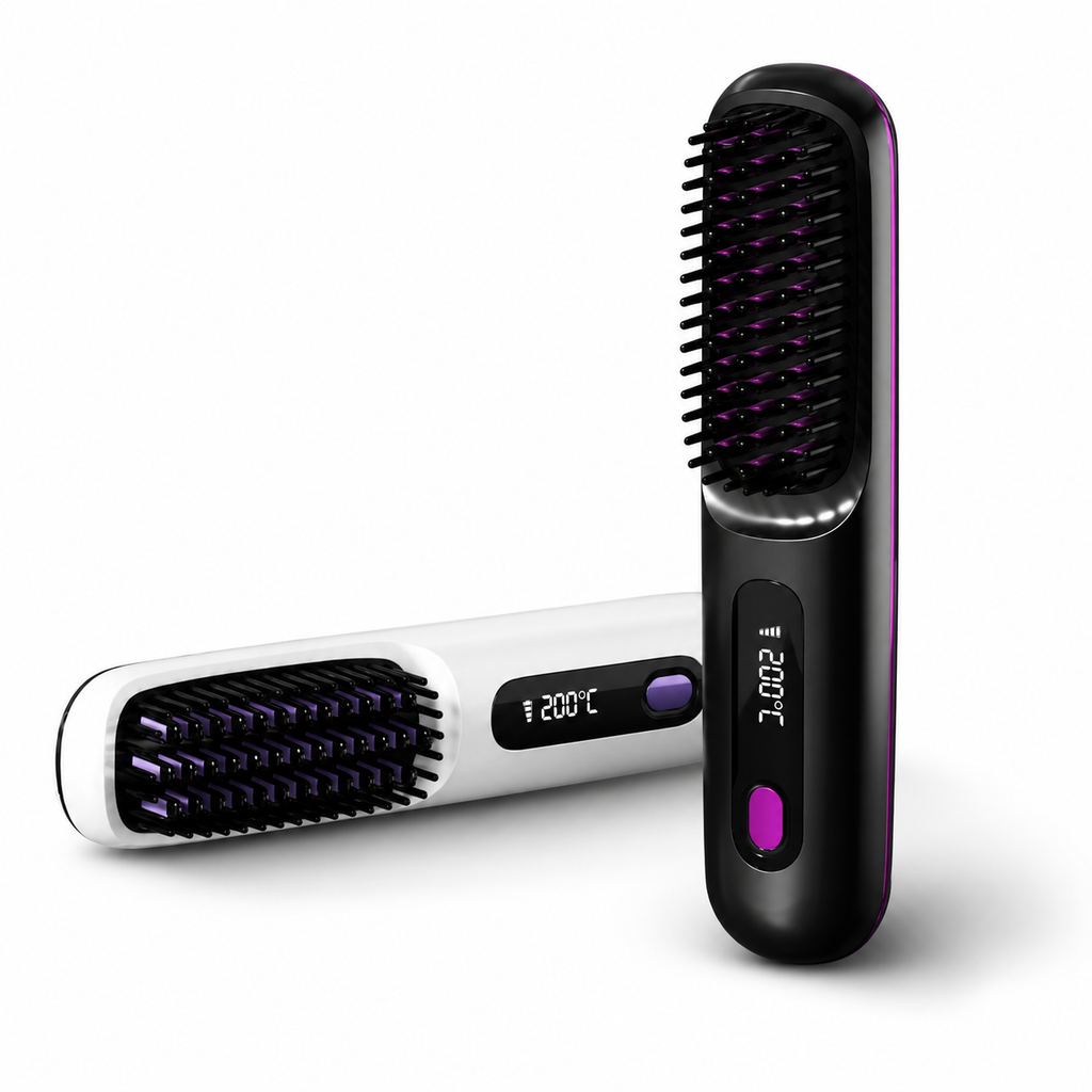 SilkGlow™ Straightening Brush