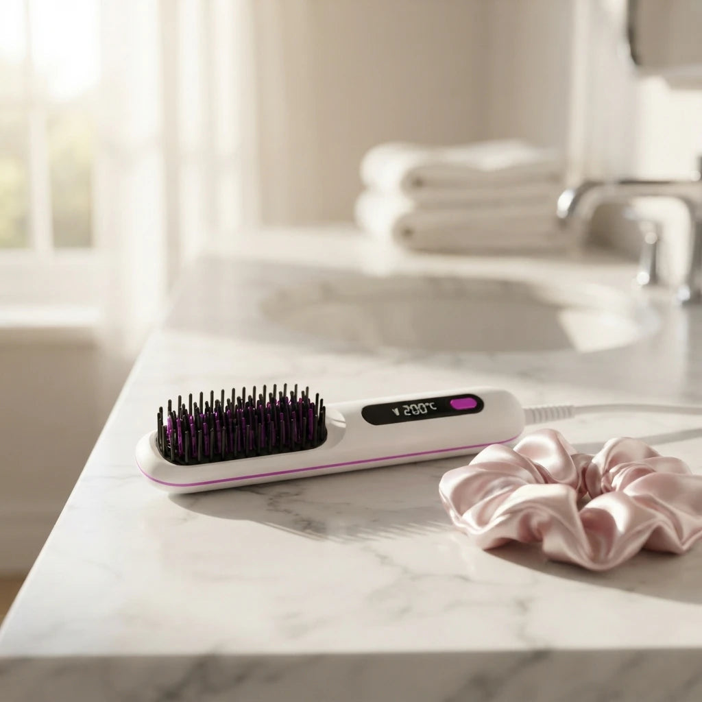 SilkGlow™ Straightening Brush