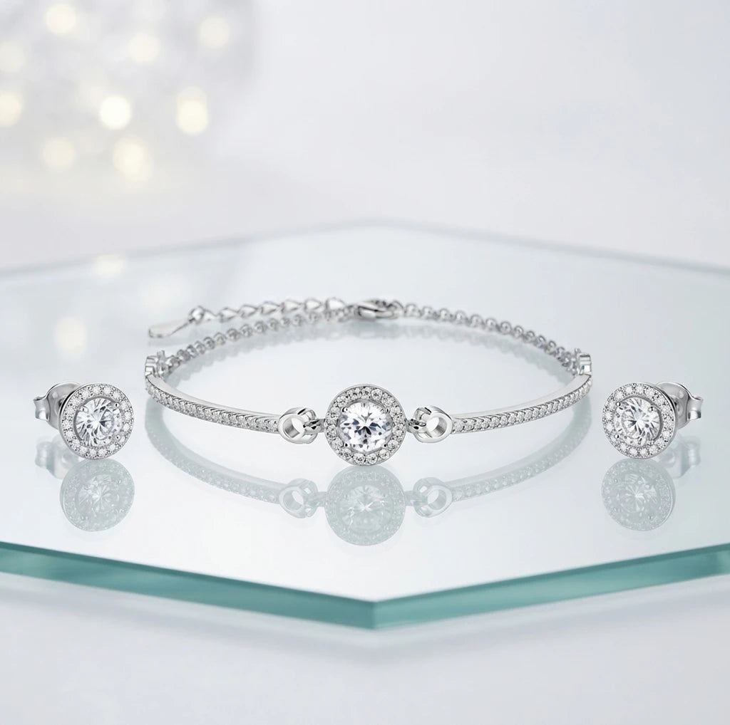 Diamond Bracelet Girl's Light Luxury